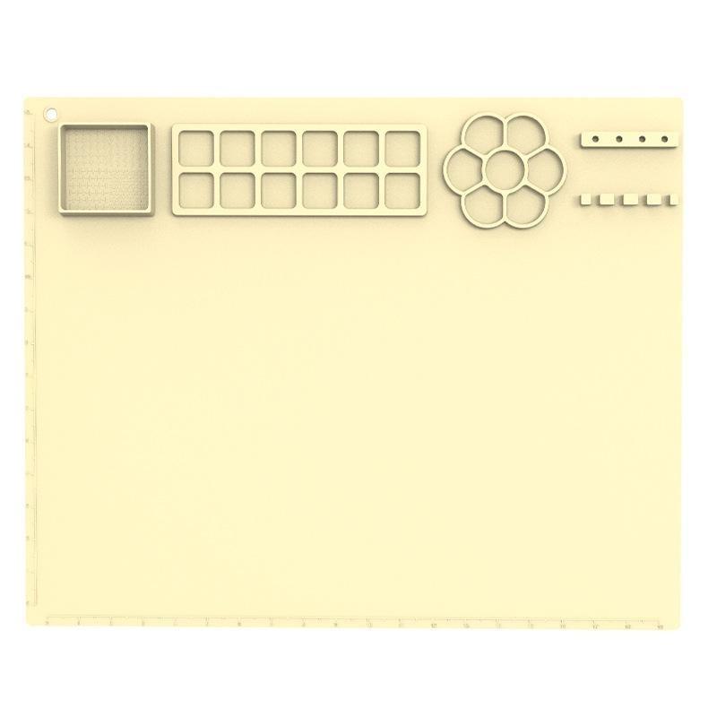 Tappetino Graffiti Fai da Te Tappetino Pittura in Silicone Tappetino Artigianale in Silicone Antiaderente con Bicchiere per Bambini Superficie Pittorica Versatile Facile da Pulire per Artigianato