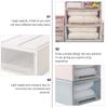 1Pcs Transparent Drawer-Type Storage Box Heavy Duty Plastic Organizer for Home Clothes Shoes Sundries Containing Case