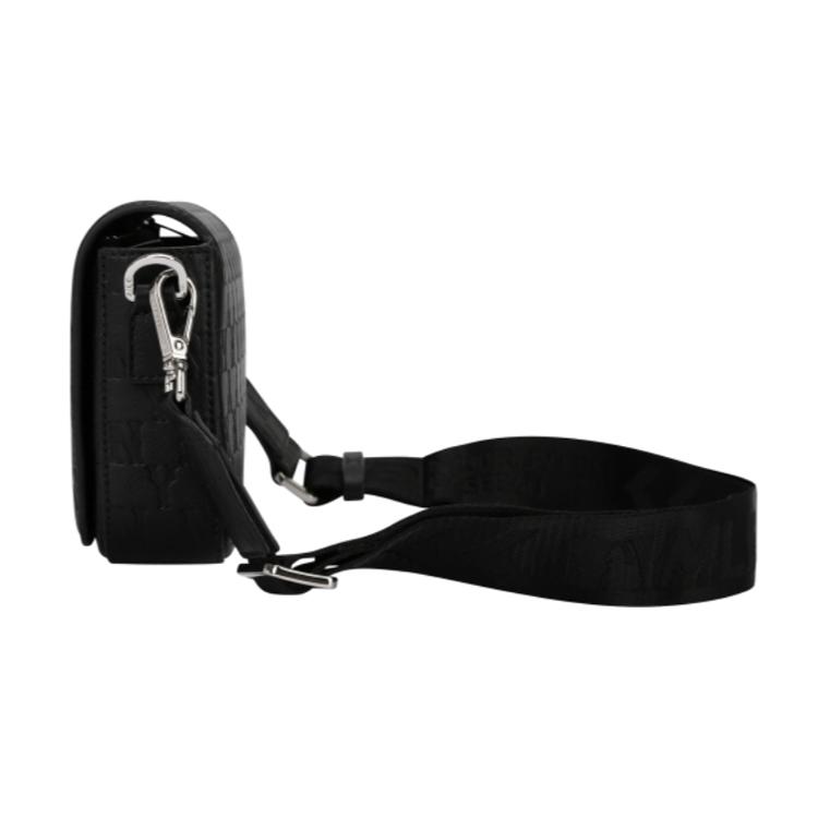 New MLB Cotton Shoulder Bag, Crossbody Bag Regular Unisex Black 32BGPB111-50L