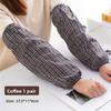 Extended and Enlarged Pure Cotton Sleeve Cover Safety Gloves Sleeve for Work, Durable and Made of 100% Cotton Protective Sleeve