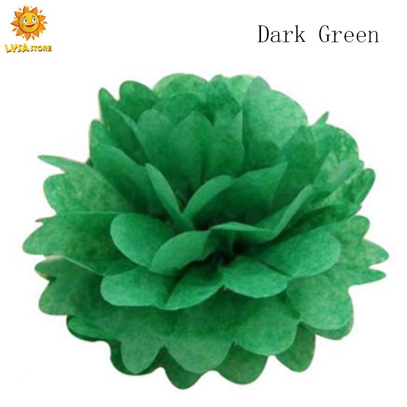 10inch 25cm European And American Party  Decorative Paper Flower Ball Handmade Garland For Wedding Dress Up Birthday Gathering