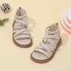 Sandali da Bambina, Stile Romano, Eleganti Scarpe da Principessa, Suola Morbida per Bambini Piccoli e Medi, Nuovi Arrivi Estivi