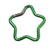 Aluminum Alloy Star-Shaped Carabiner Hook Ornament