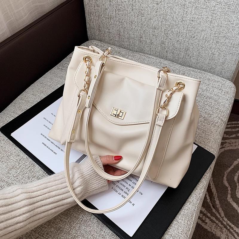 Универсальная ins сумка-мессенджер, летняя модная женская сумка-тоут, вместительная плечевая сумка для commuters белый