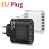 3.1A 5-портовое USB-зарядное устройство PD-адаптер для зарядки Xiaomi iPhone 16 15 Samsung Mobile Phone Quick Charge QC 3.0 Type C Fast Charger