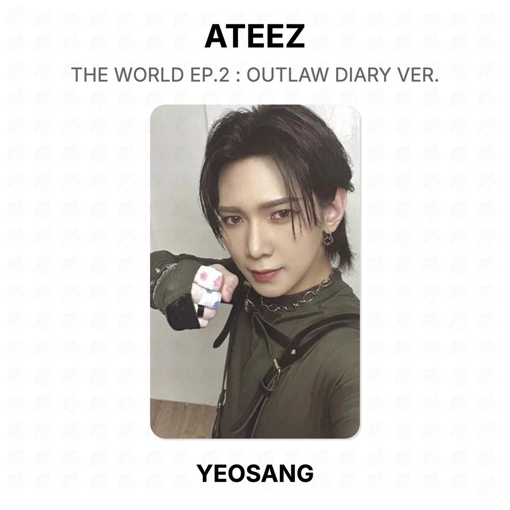 ATEEZ THE WORLD EP.2 : OUTLAW DIARY VER. Official Photocard