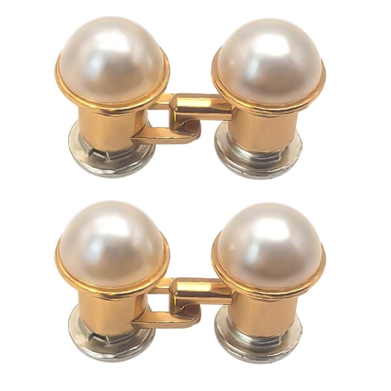 Elegant Flat Back Waist Tightening Button For Jeans Pants Waist Fastener Clip NoSewing Multiuse Clasp for Loose Trousers