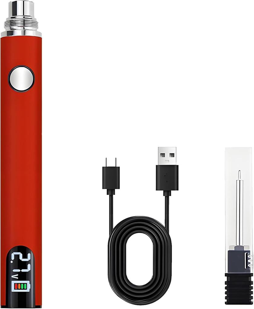 1SET USB portable electric soldering iron, soldering pen, manual braided rope, digital display, three-speed adjustable voltage