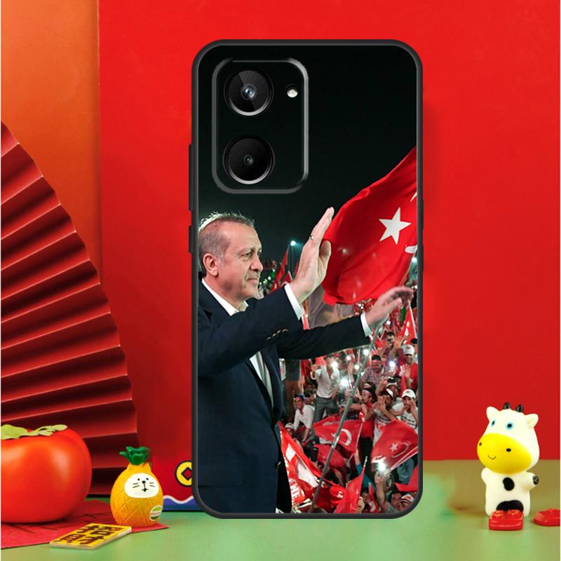 President Turkey Recep Tayyip Erdogan For Realme 15 Pro GT7 GT6 10 11 12 13 14 Pro Plus C67 C63 C61 C55 C51 C53 C35 C75 C65 Case
