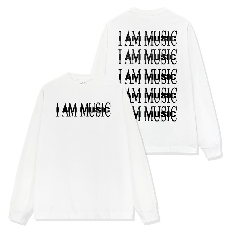 Zestaw bluzy z kapturem i koszulki z nadrukiem Playboi Carti, pranej