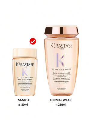 Kérastase Gloss Absolu Σαμπουάν 80ml/250ml | Άγριο Τριαντάφυλλο Έλεγχος Φριζαρίσματος & Ενίσχυση Λάμψης