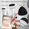 1/3/4Pcs Foundation Makeup Tools Kit Foundation Brush Powder Puff And Cream Palette Portable Makeup Tool For Travel Daily