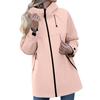 Women's Solid Color Long Sleeved Hooded Outdoor Suit Windproof And Waterproof Thin Jacket