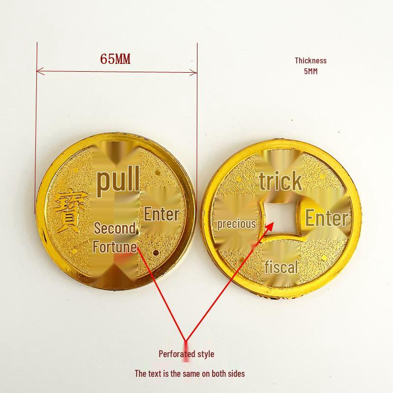 Lingots Dorés Décorations Festives - Ornements Trésors du Festival du Printemps