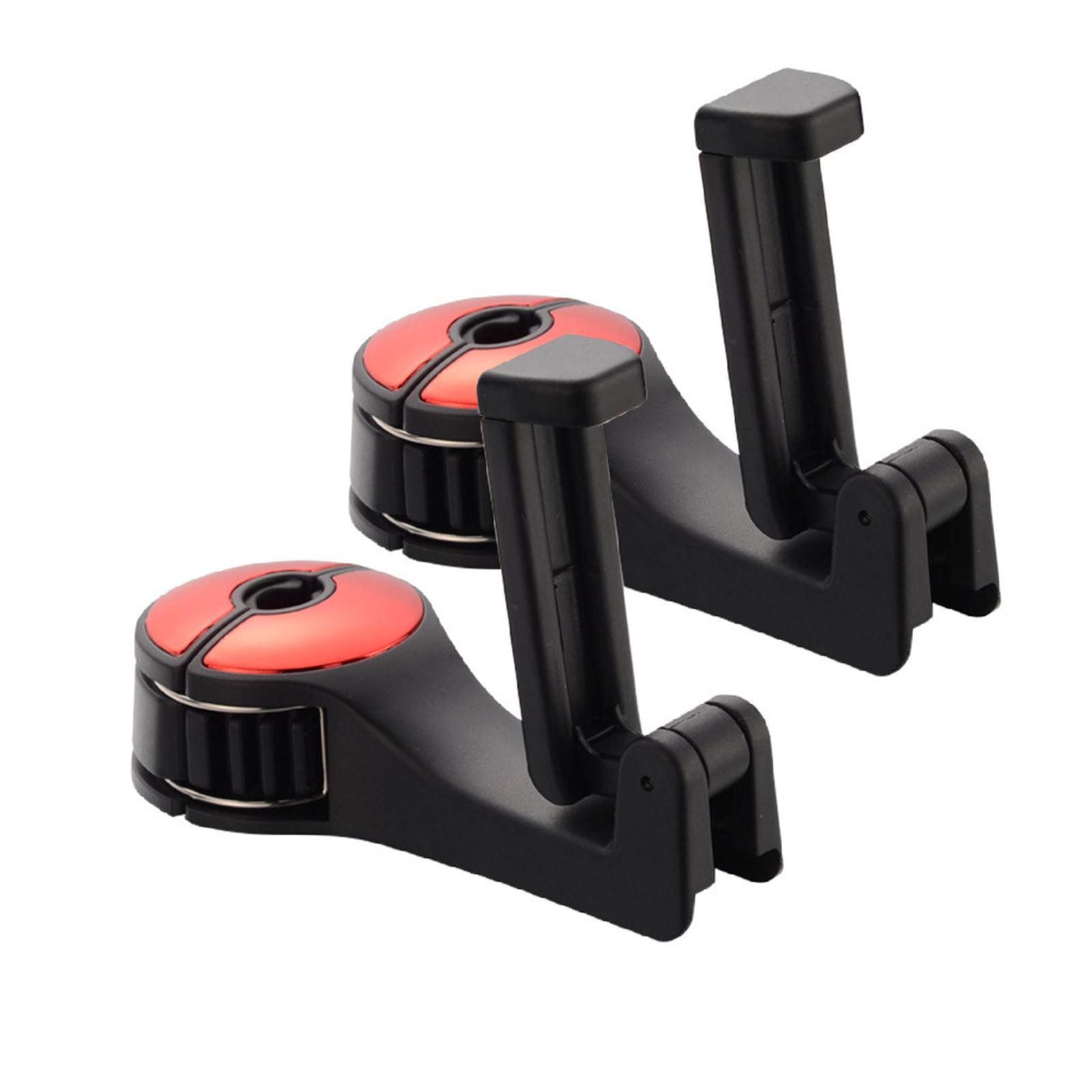 

Крючки на спинку автомобильного сиденья, крючки на подголовник автомобиля, вешалка с кронштейном для телефона 10cmX5cmX2cm красный