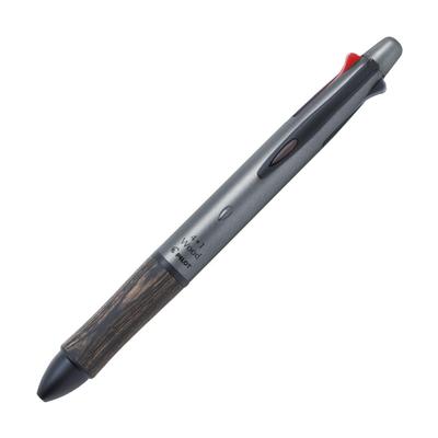 Pilot Ballpoint Pen Wood GY Gray BKHFW2SRGY Multi-Function 4+1