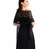 Silky Shawl Wedding Shawl Elegant Party Capes Decoration Scarf  for Evening Dresses