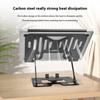 Carbon Steel Tablet Stand Foldable Cooling  Bracket High Quality 2-in-1 Laptop Stand  Office