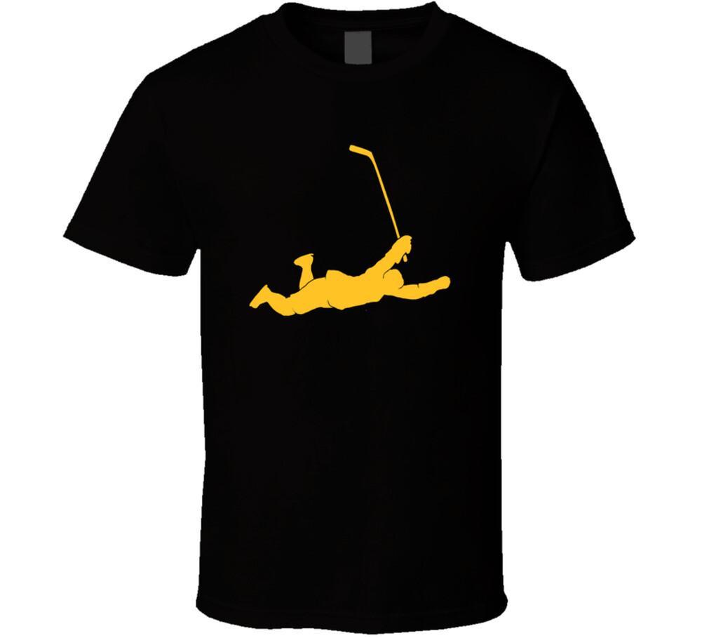 Bobby Orr Flying Goal Dive Famous 1970 Score Silhouette T Shirt Mens Womens Tees Top 4XL