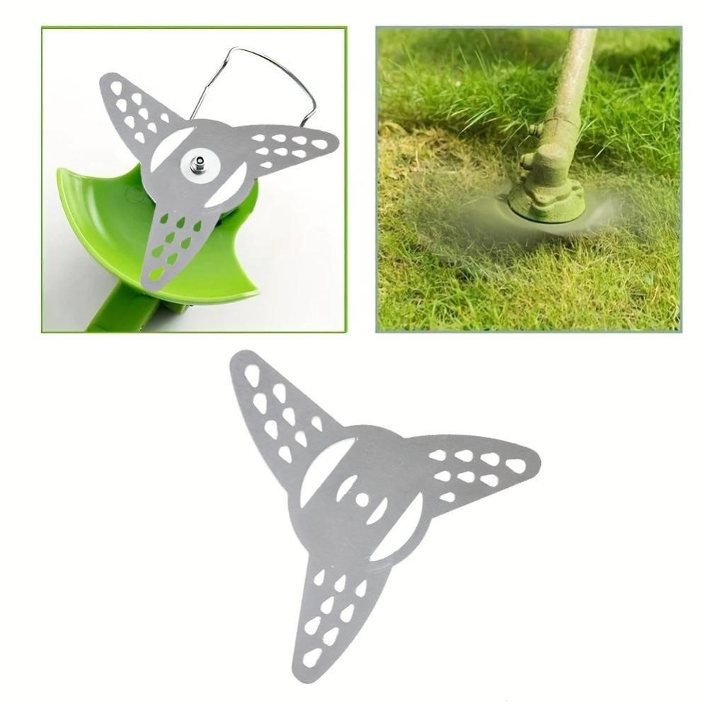 Metal Brushcutter Head Blades 5 Inches Lawnmower Parts Tool Accessories For Garden