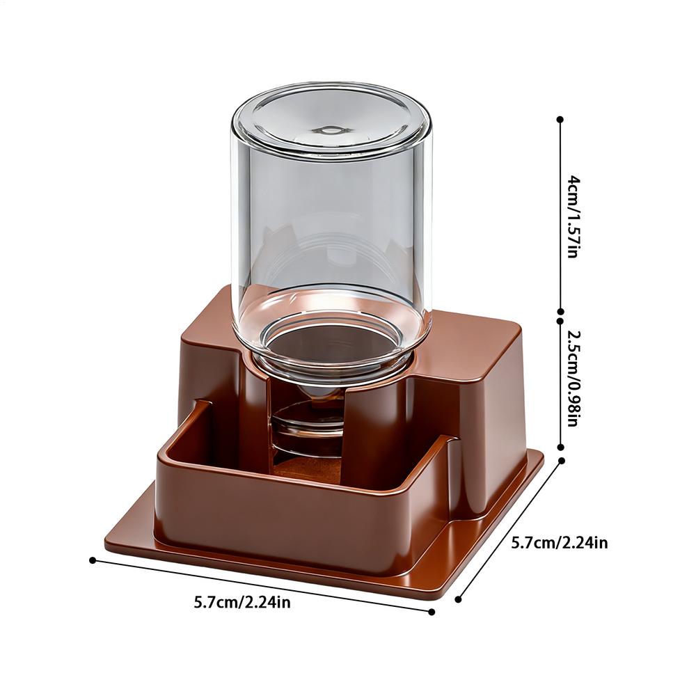 Automatische Reptielenvoerbak Automatische Afneembare Reptielenkom Schildpad Waterschaal Gecko Drinkdispenser voor Hagedis Kameleon Slang