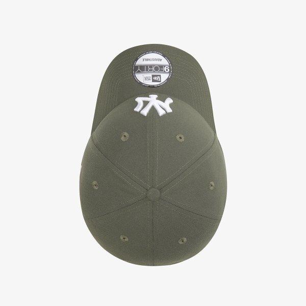 New Era Mlb New York Yankees Základní kšiltovka Tmavá kartáčovaná 15131673