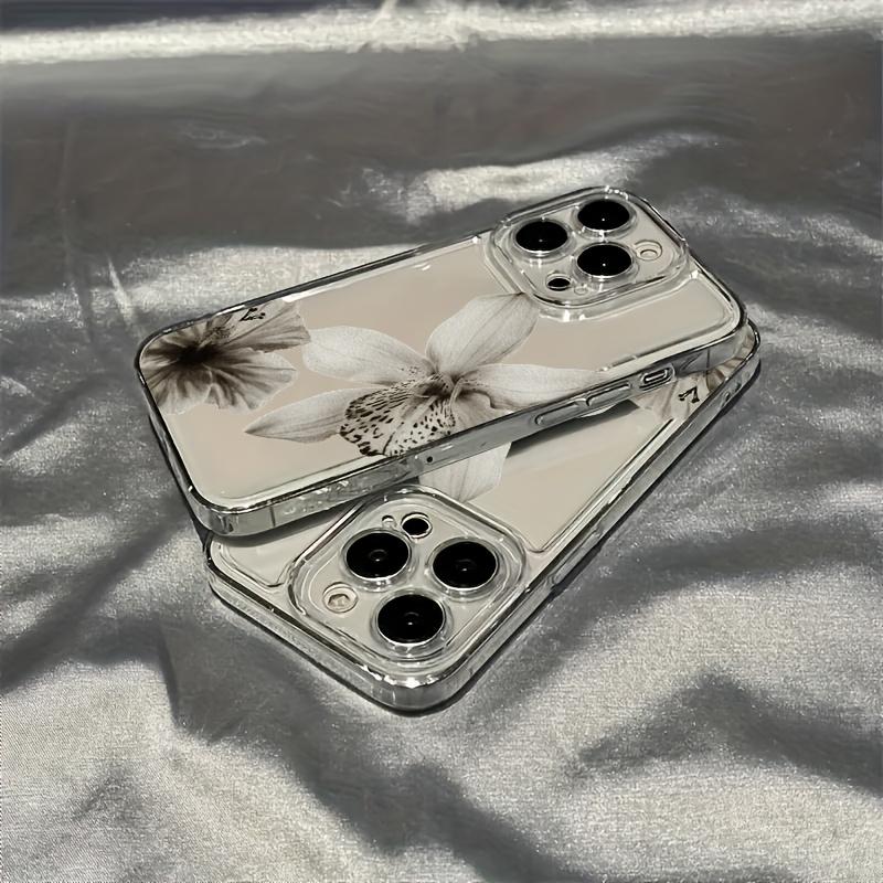 Simple and creative design phone case suitable for iPhone 17 16 15 14 13 12 11 Pro/Max/Plus anti drop and shockproof back cover