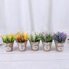 Artificial Plant Decorative Flowers Fake Flowers Mini Potted Bonsai Green Plant