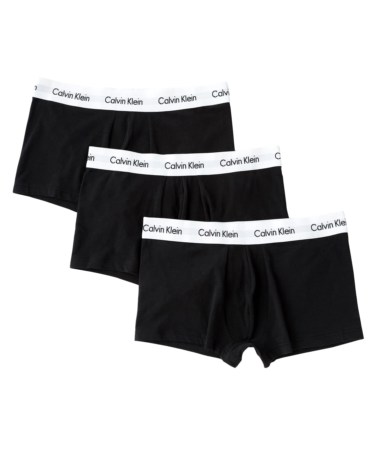 

Cotton Stretch Boxer Briefs U2664 001 S [Calvin Klein] [Official Brand] 3-Pack чорний
