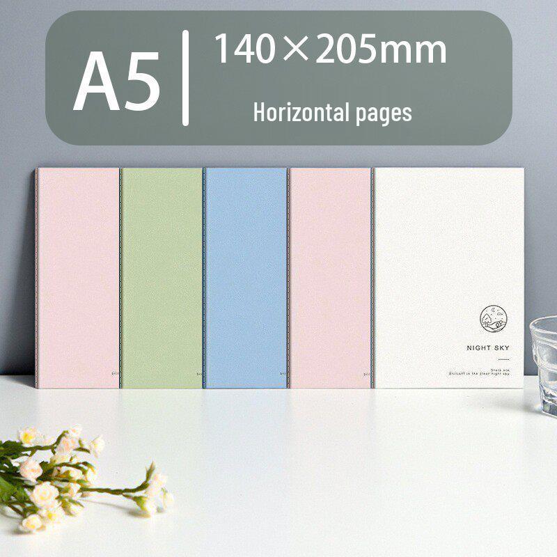 Минималистичный блокнот в мягкой обложке B5 в стиле Мори - Большой A5 Студенческое издание, Плотный сшитый дизайн