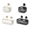 Suction Cup Hanging Kitchen Baskets Grid Design Hanging Onion Storage Box  Vegetable