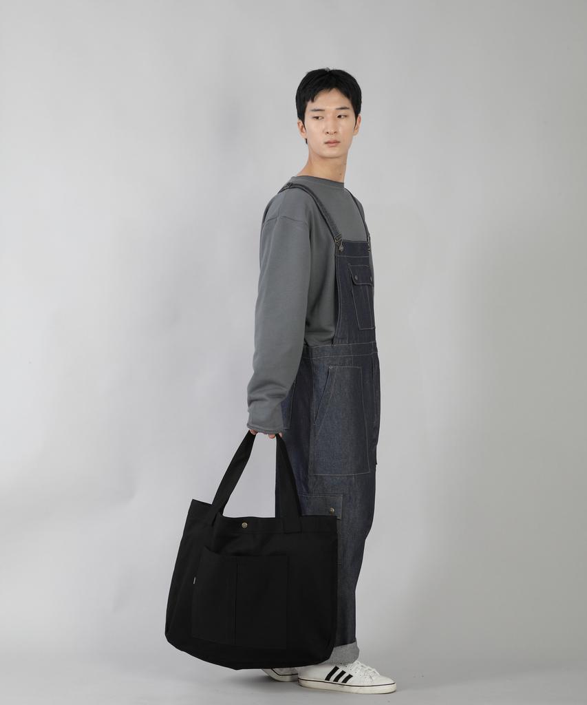 Saintcrew Round Volume Cargo Pocket Eco Bag Rvc-145 Black