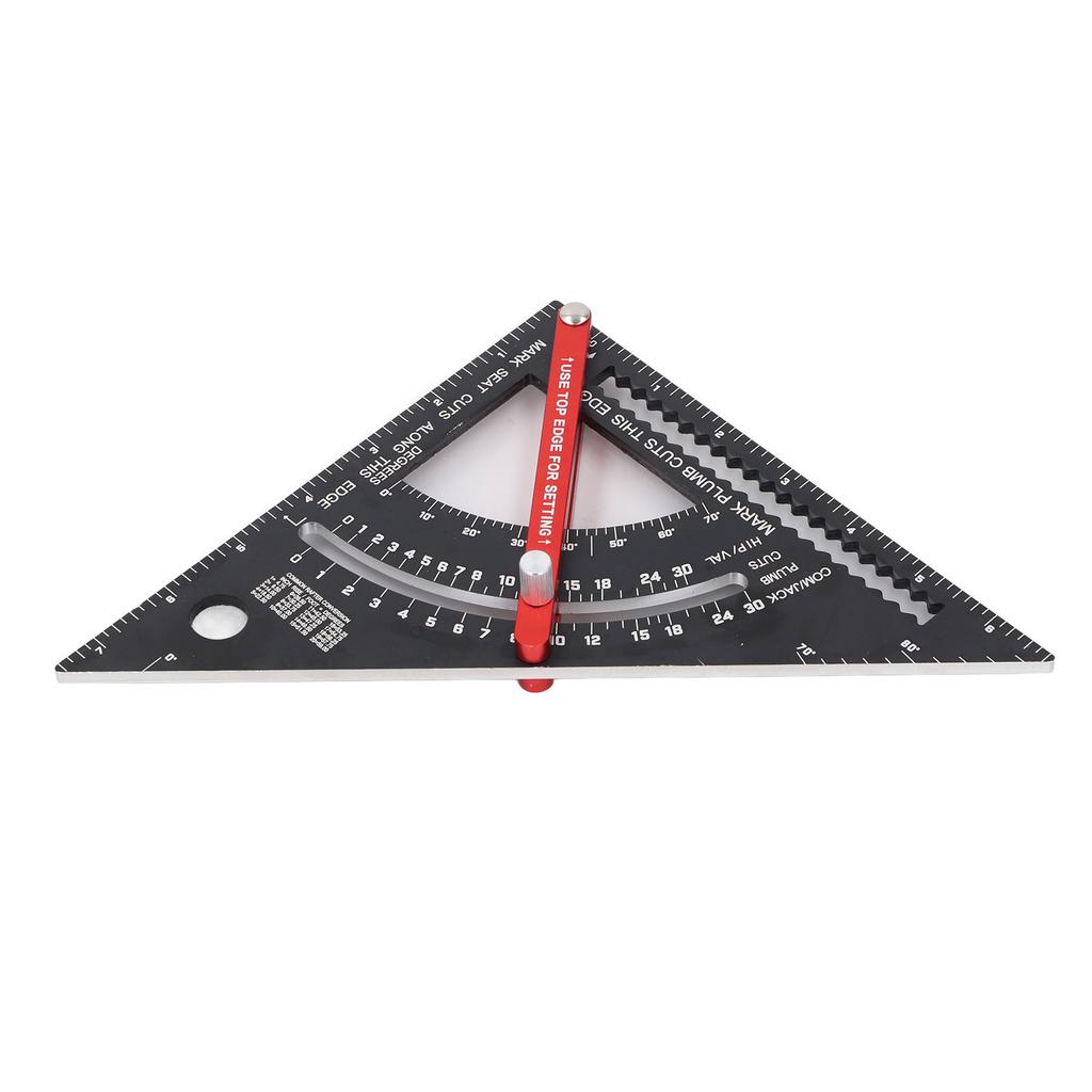 Carpenter Square din aliaj de aluminiu de 70°, combinație reglabilă de 70°, căprior metalic pătrat pentru prelucrarea lemnului P