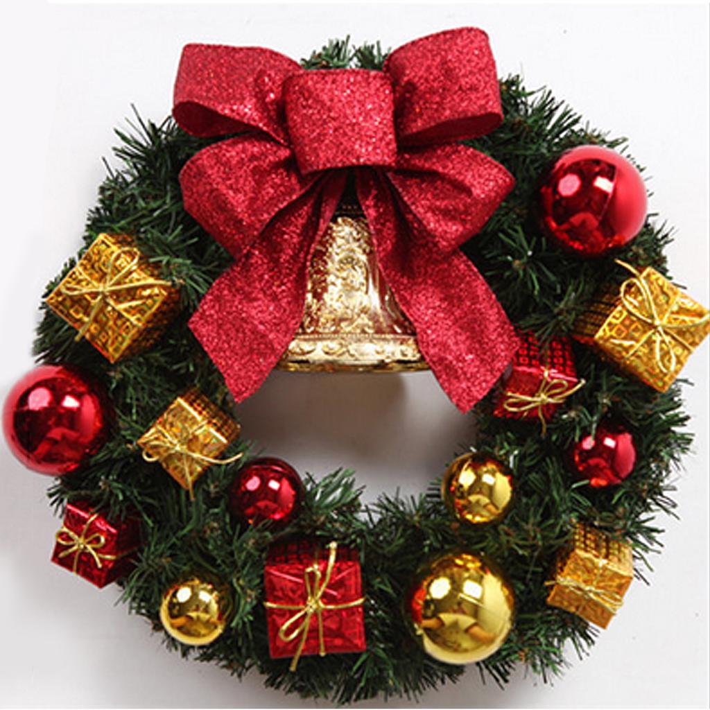 Ideapark Christmas Party Wreath 30cm Hanging Ornament Door Decor Wall Hanging Ornaments Red Bowknot Jingle Bells for Decor Front Door Wreath Ideapark Christmas Party Wreath 30cm Hanging Ornament Door Decor Wall Hanging Ornaments Red Bowknot Jingle Bells for Decor Front Door Wreath