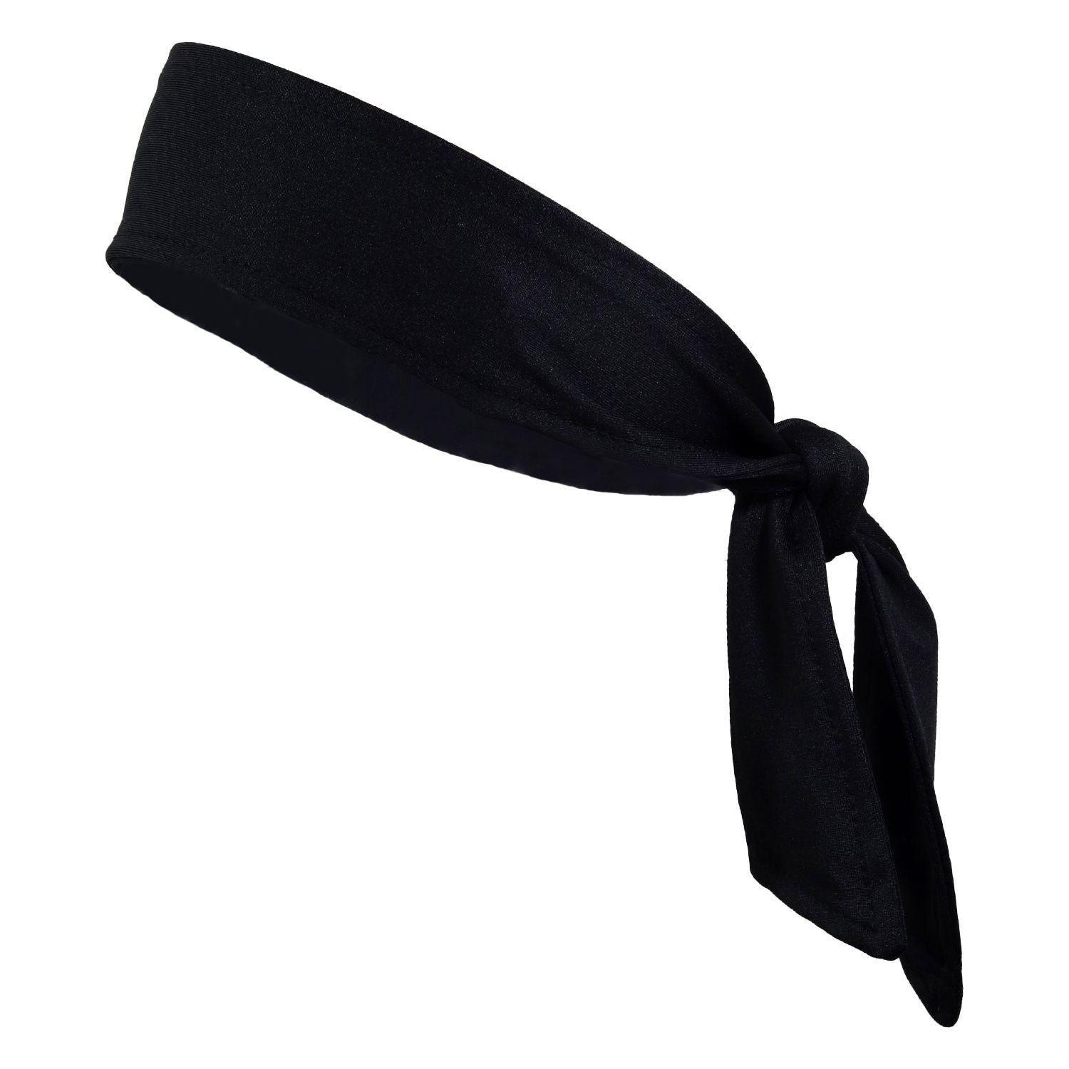 Head Tie Back on Headband Sports Sweat Band Hair Sweatband Men Women