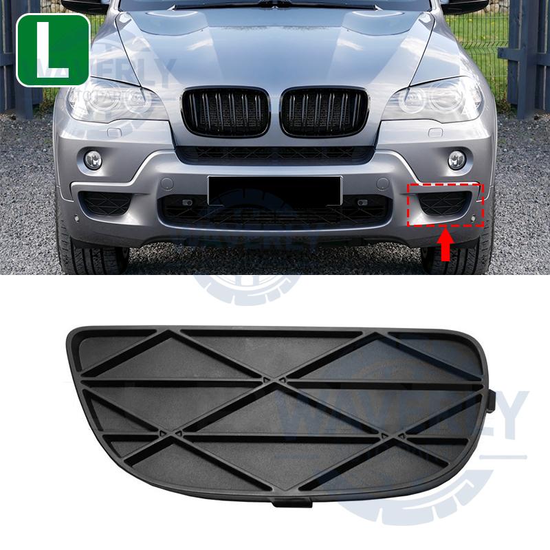 for E70 BMW 2007-2010 X5 3.0si M Sport Front Bumper Grill Closed Grid 51118038287 51118038288