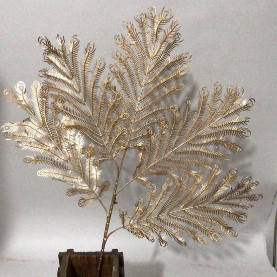 

1 шт. Без увядания искусственный лист DIY пластик Простой в обслуживании Симуляция растения Свадебный декор