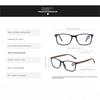 Fashion Square Reading Glasses Men Business Anti Blue Light Presbyopic Eyeglasses for Women Reading Eyewear +1.0 +1.5 +2.0 +4.0