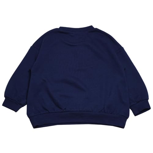 Bandai er8924azz Fall/Winter FUNOFANO Ultraman Fleece Long Sleeve Sweatshirt, Boys, Navy