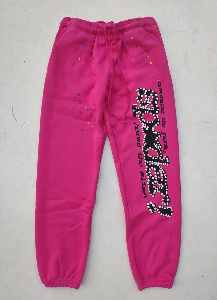 Young Thug Style Spider Web Hoodie Set