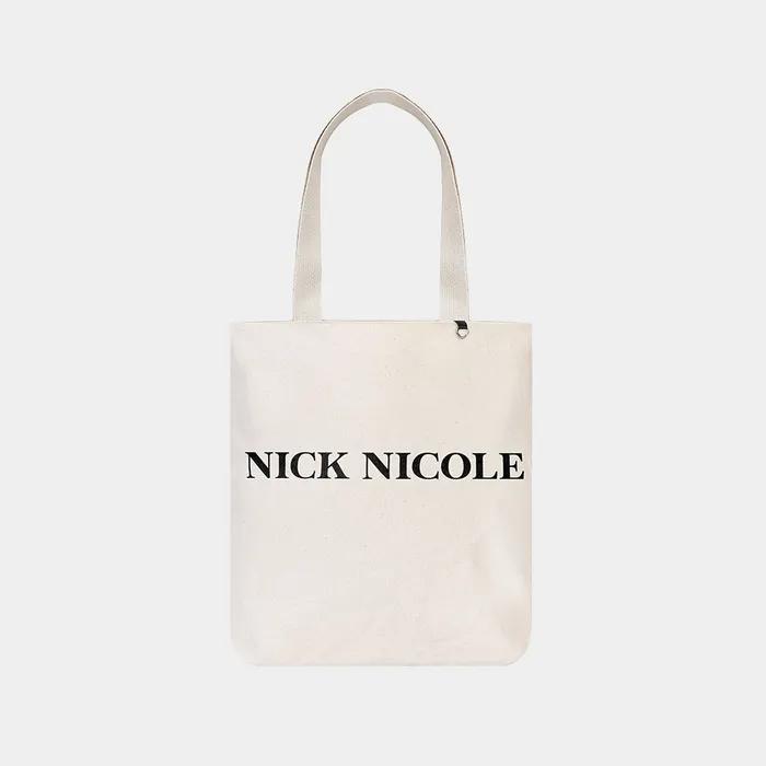 NICOLE RING CANVAS ECOBAG_BLACK