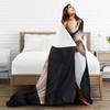 Zhang Linghe Flannel Blanket  Warm Soft Throw Blanket for Couch Bed Picnic Fashion Bedspread Sofa Bed Cover