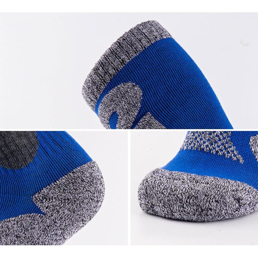 Unisex Thermal Knee High Ski Socks Thick Warm for Skiing, Snowboarding Cold Weather