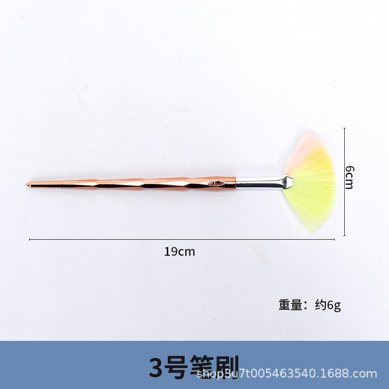 

4 Pottery Art Underglaze Color Painting Brushes Art Students Always Have Ceramic Coloring and Hooking Art Tools