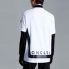 Moncler Ss22 Logo Letter Print Striped Crew Neck Short Sleeve T-Shirt Men tops White H20918C000018390T001