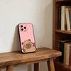 Capibara Phone Case For iPhone17,16,15,14,13,12,11 Plus,Pro Magnetic For Magsafe Wireless Charging