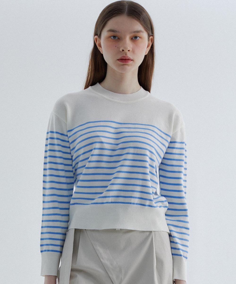 Raverous Rvs Striped Sweater Ivory Free(1)