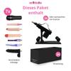Machine sexuelle automatique Eden – Action de poussée multi-angles, machine à baiser puissante - unisex sextoy - avec 7 accessoires