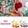 Pack of 2 Camping Car Keyrings Alloy Keychain Set Stylish Car Shape Bag Pendant Bag Accessory for Camping Lover Present
