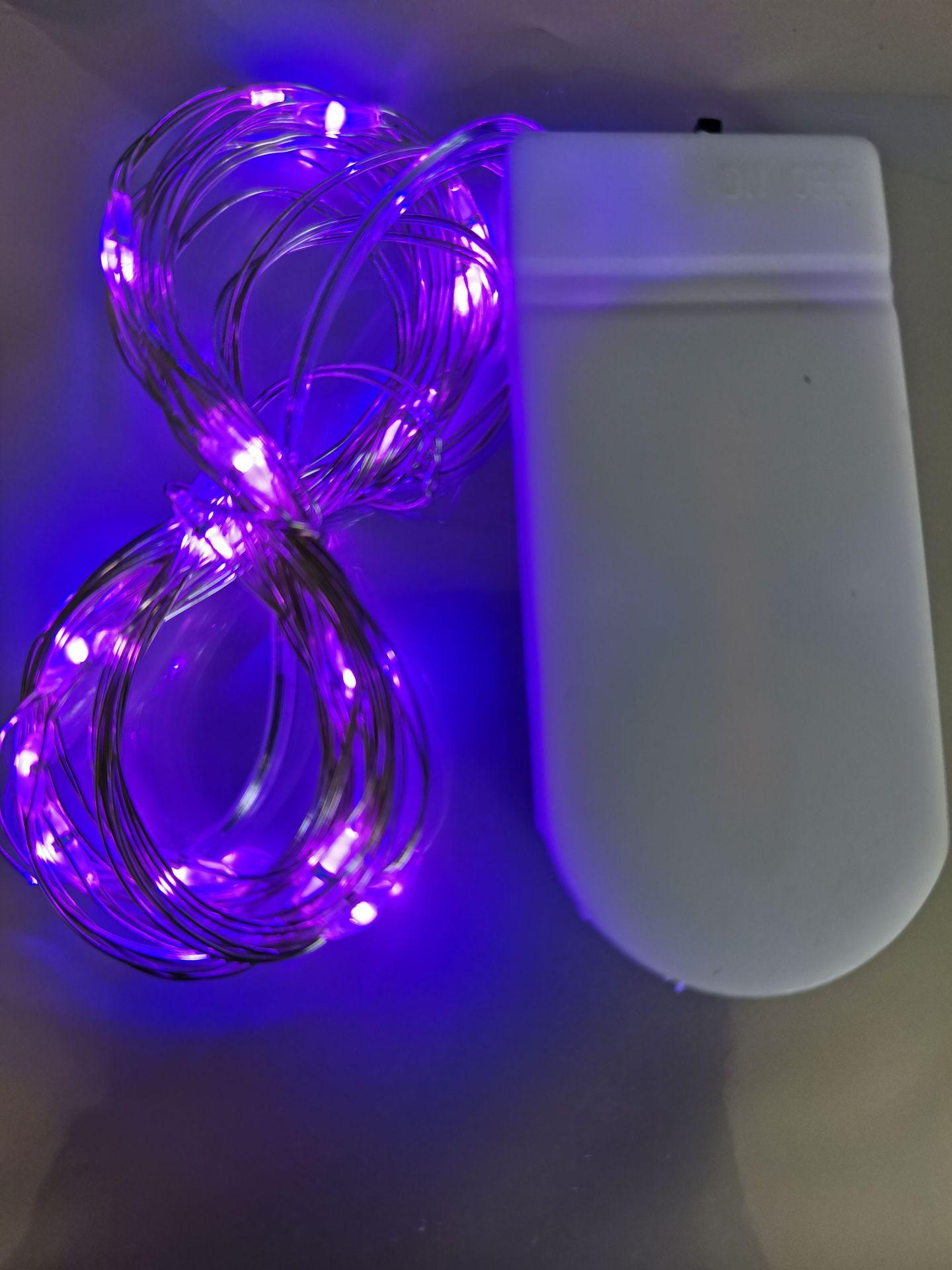 

LED Copper Wire Star String Lights for Christmas Decorations and Gift Boxes